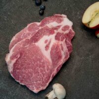 Bistecche grasse di maiale - 3 fette da 150 gr/cad