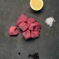 Cubetti da cruda di bovino adulto piemontese - 250 gr
