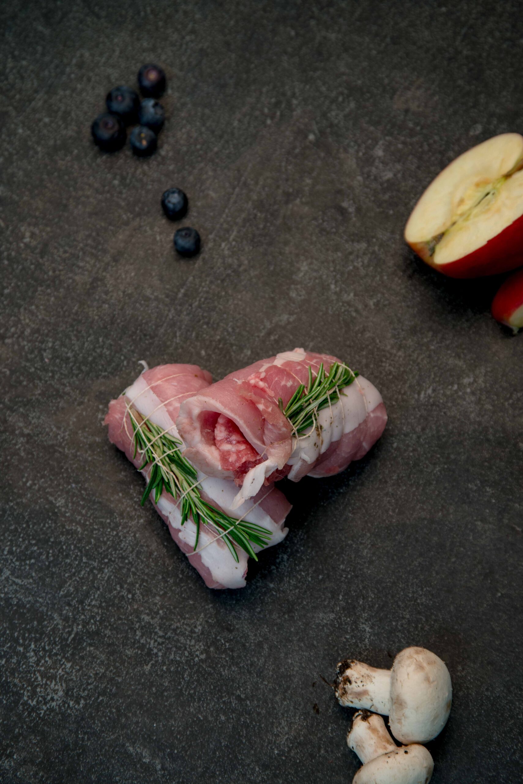 Involtini di maiale