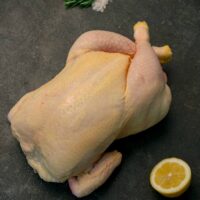 Pollo intero genuino