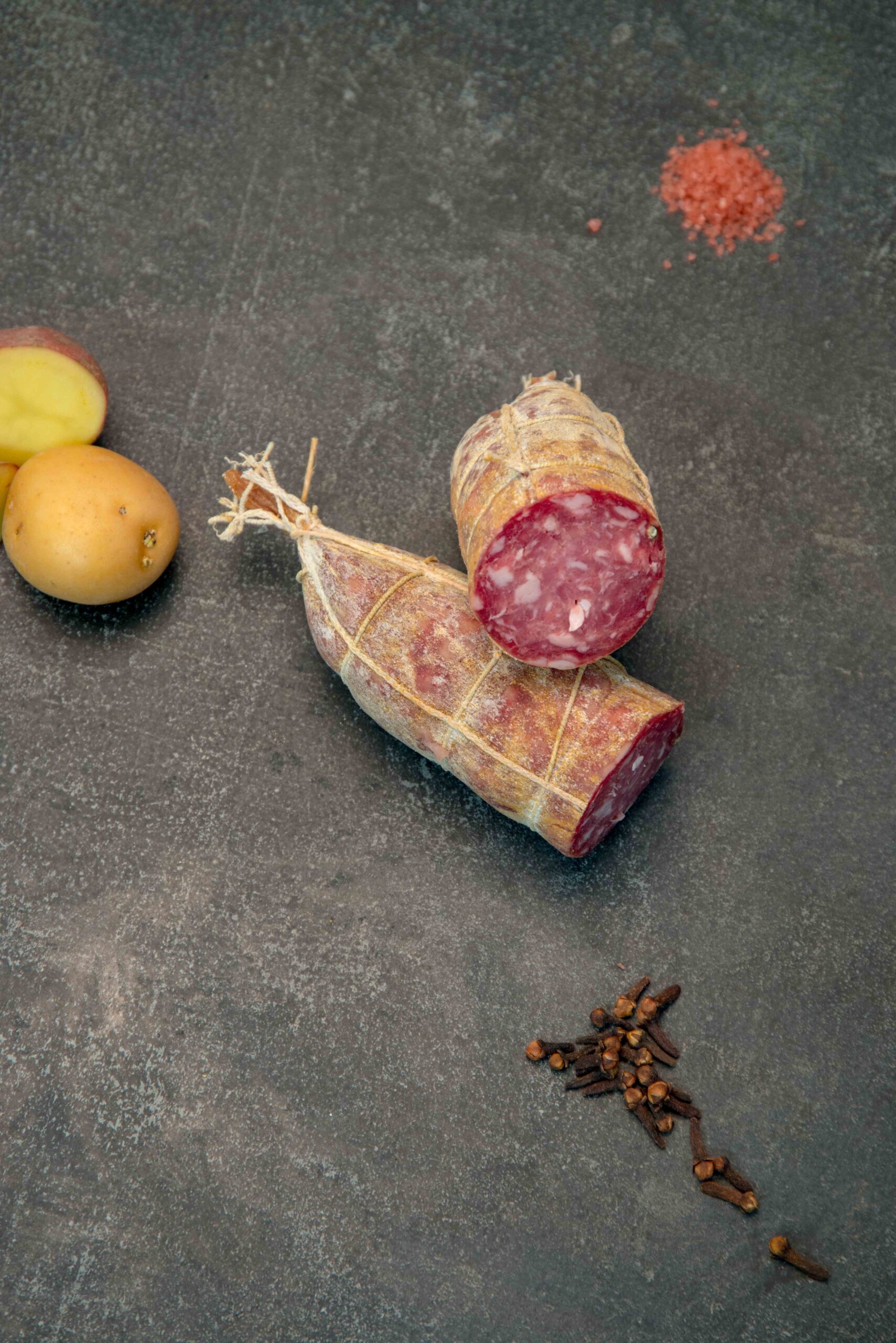 Salame misto (fassona e maiale)