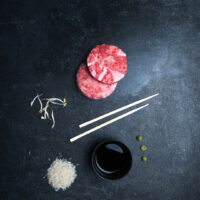 Top sirloin butt (Hamburger) di Wagyu Giapponese - 2 Hamburger di Wagyu da 150 gr/cad