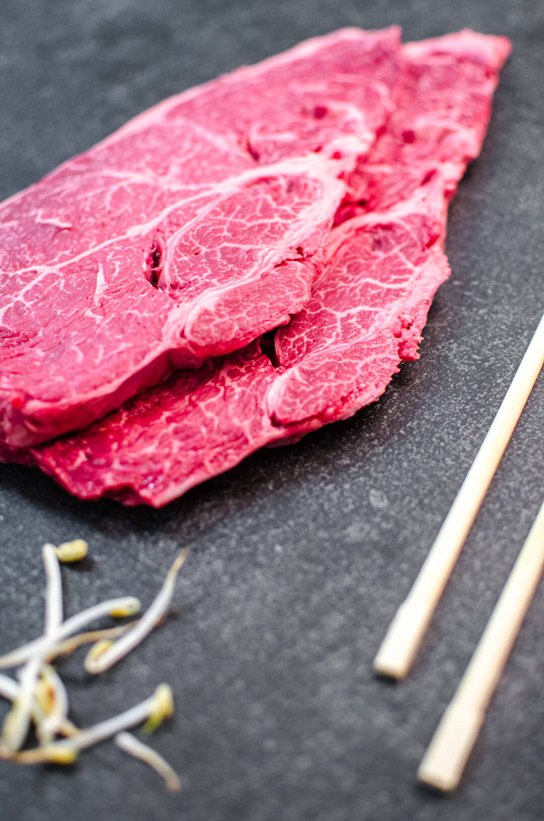 Top sirloin butt (Fettine da ferri) di Wagyu Giapponese - immagine 3