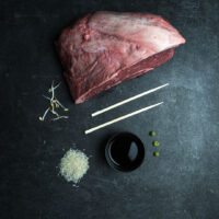 Top sirloin butt (Scamone) di Wagyu Giapponese - 200 gr